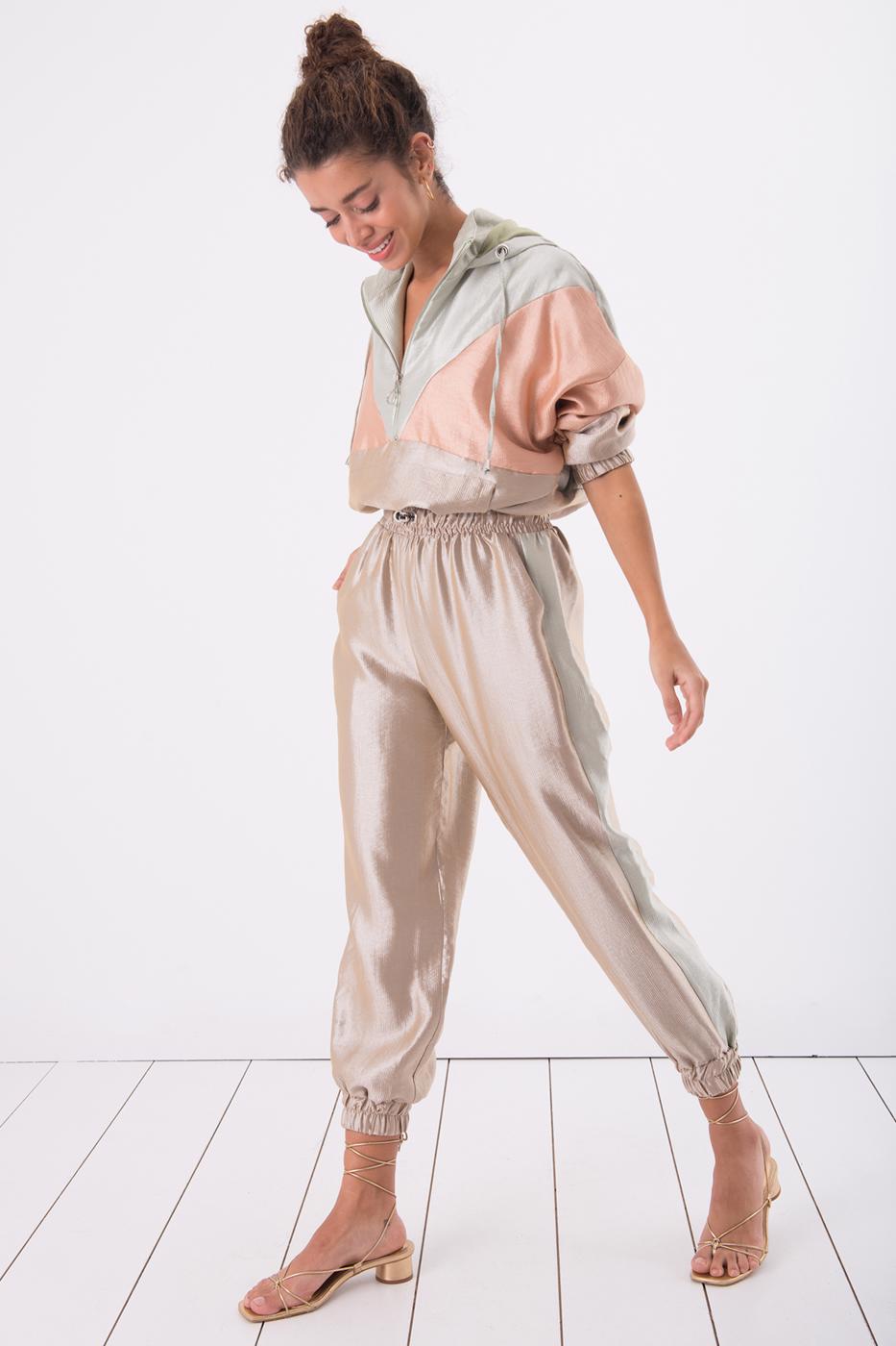 Bayan Bej Jogger Pantolon