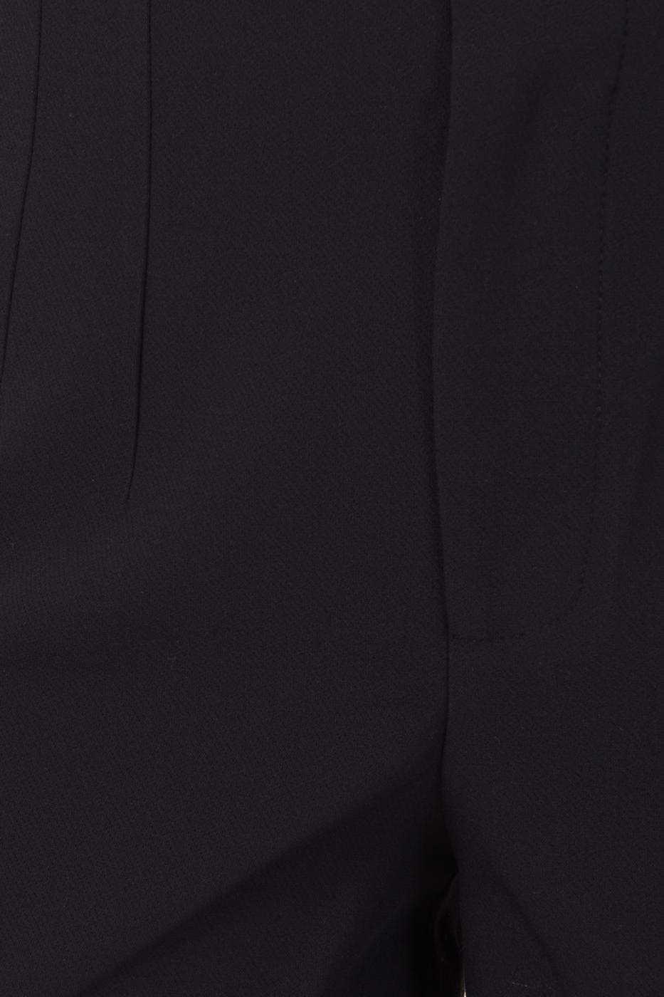 Bayan Siyah Normel Bel Kısa Şort