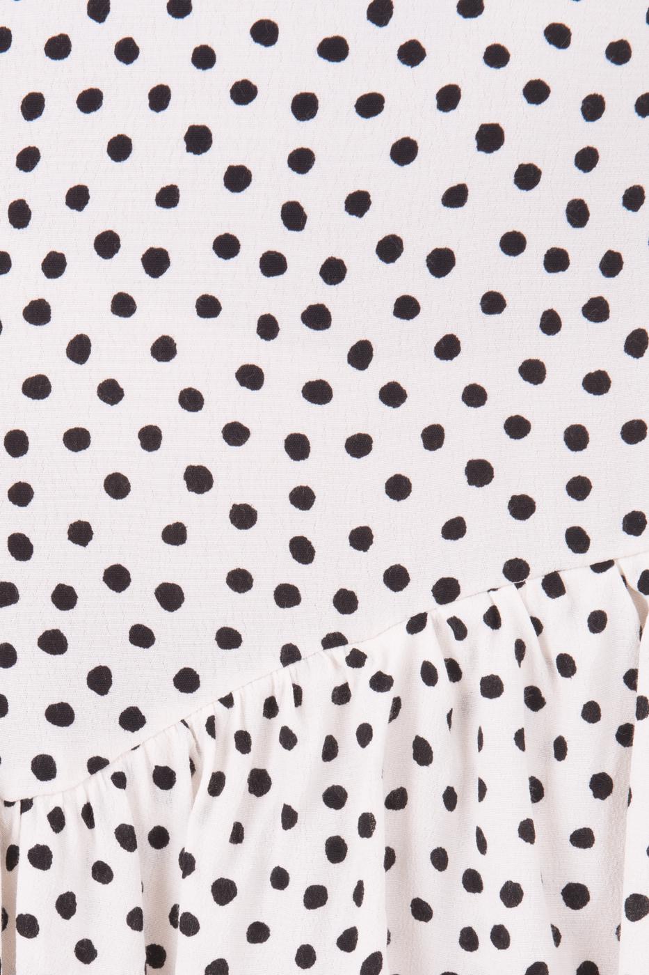 Bayan Ekru Fırfır Detaylı Etek Görünümlü Şort