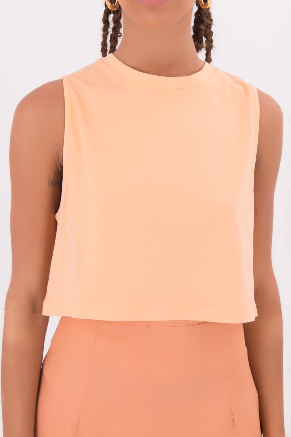 Bayan Somon Kolsuz Yıkamalı Tişört