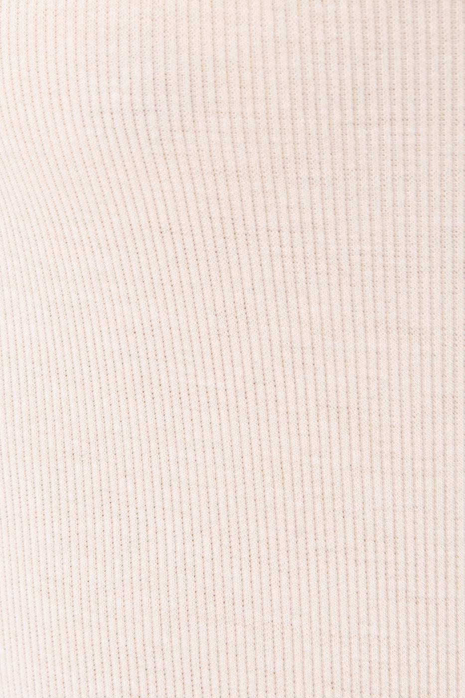 Bayan Bej Kolsuz Bodysuit