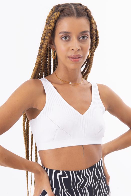 Bayan Beyaz Örgü Büstiyer - BSL