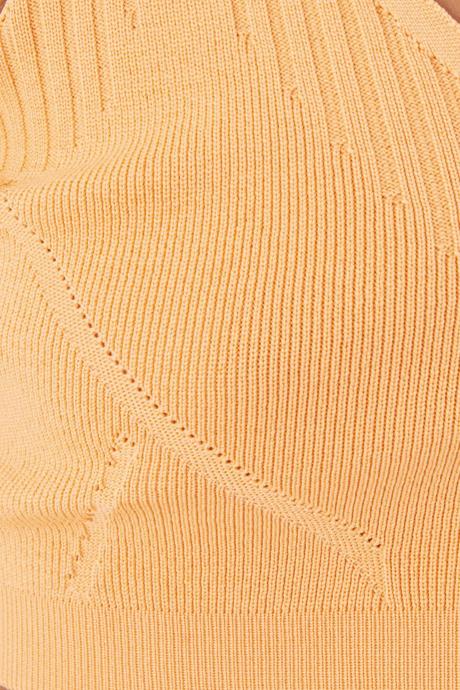 Bayan Somon Örgü Büstiyer