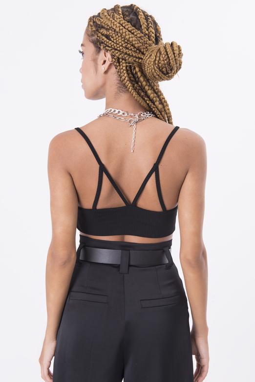 Bayan Siyah Askılı Büstiyer - BSL