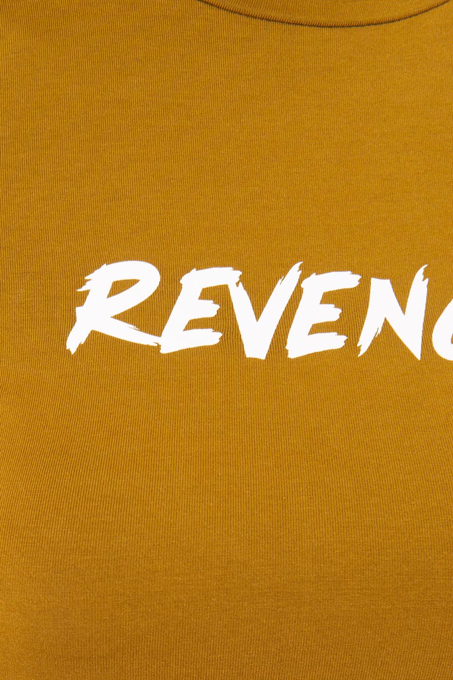 Bayan Yeşil Ön Baskı Detaylı Bağlamalı Crop Body