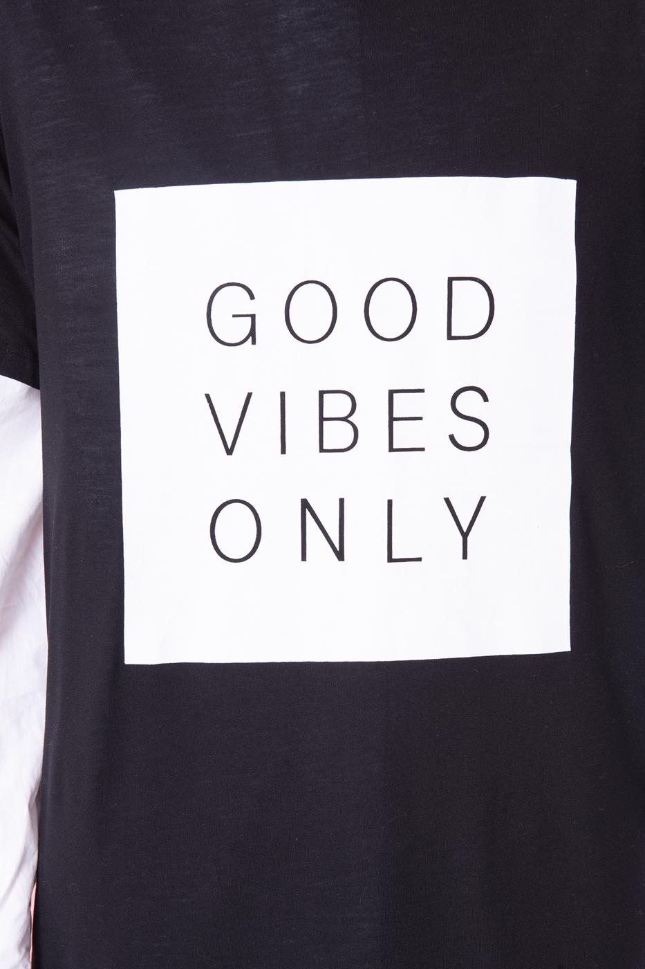 Bayan Siyah Ön Baskı Detaylı Mini Basic Elbise