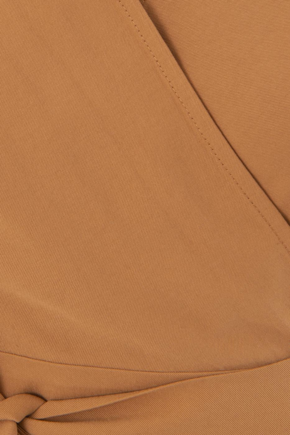 Bayan Taba Anvelop Bağlama Detaylı Bluz