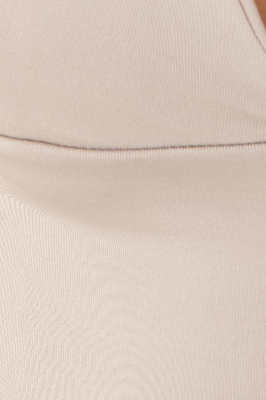 Bayan Bej Sırt Dekolteli Askı Detaylı Büstiyer