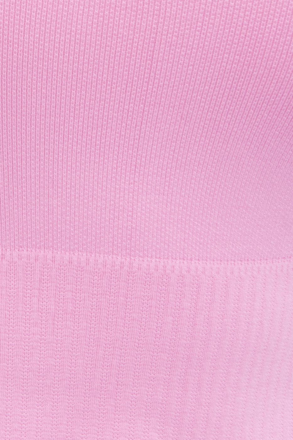 Bayan Pembe Sırt Çapraz Bant Detaylı Büstiyer