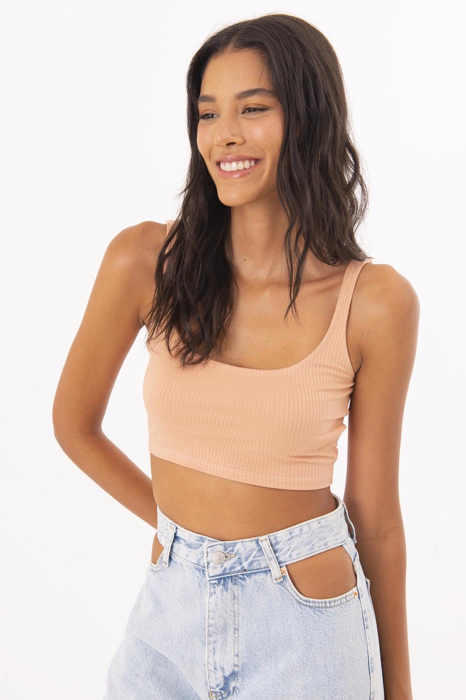 Bayan Somon Kare Yaka Detaylı Büstiyer