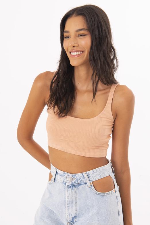 Bayan Somon Kare Yaka Detaylı Büstiyer - BSL