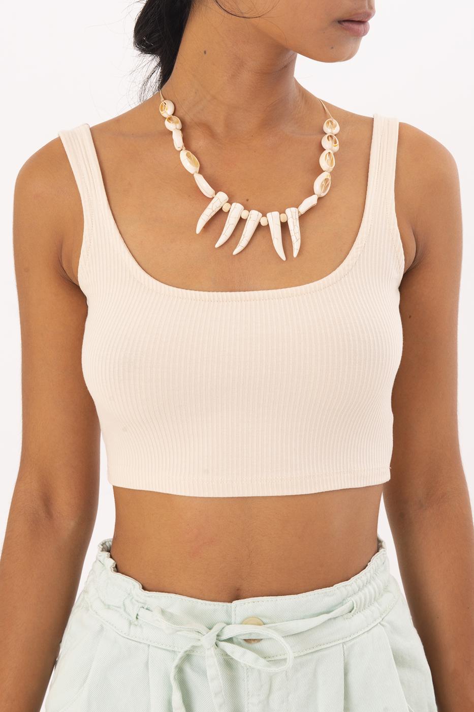 Bayan Ten Kare Yaka Detaylı Büstiyer