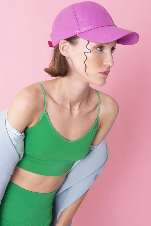 Bayan Yeşil Askılı Büstiyer - BSL