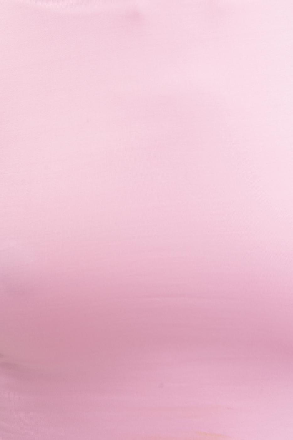 Bayan Pudra Bisiklet Yaka Kolsuz Crop Body