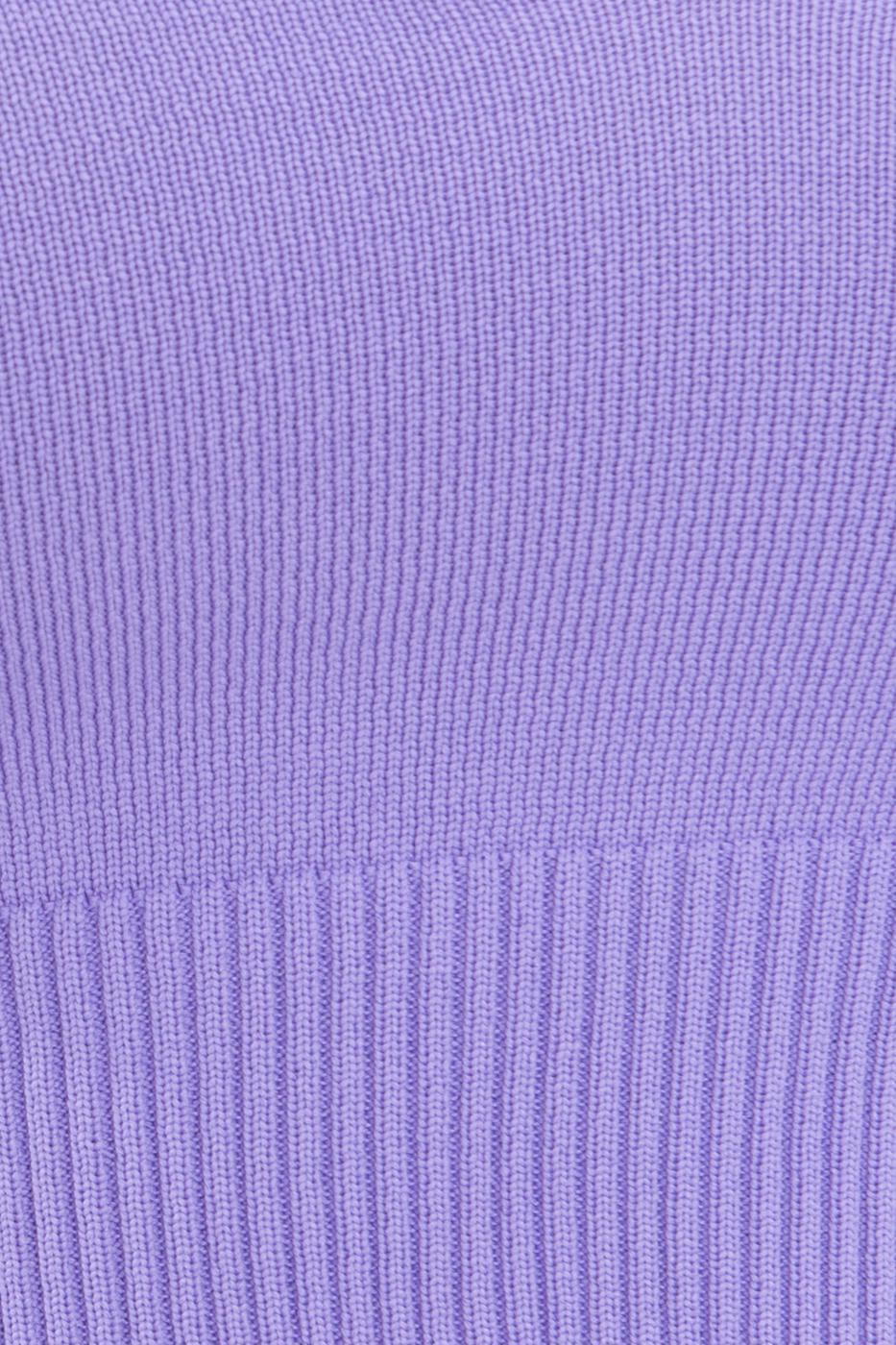 Bayan Lila Askılı Örgü Büstiyer