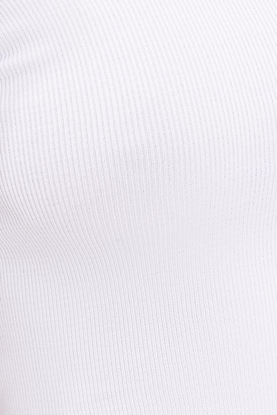 Bayan Beyaz Carmen Yaka Örgü Body