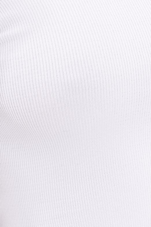 Bayan Beyaz Carmen Yaka Örgü Body - BSL