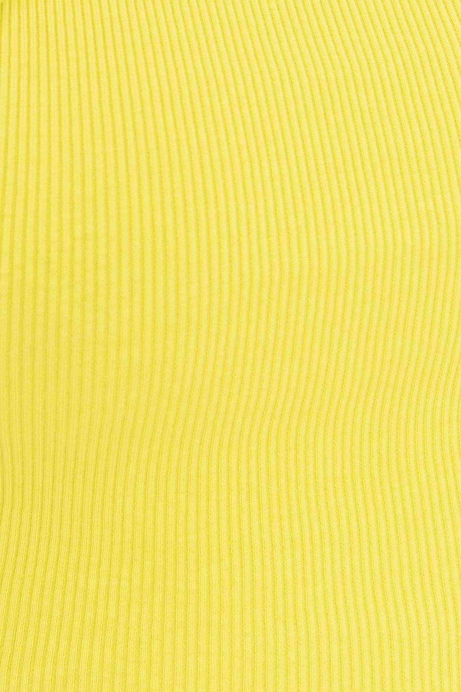 Bayan Yeşil Dik Yakalı Sırt Dekolte Detaylı Büstiyer