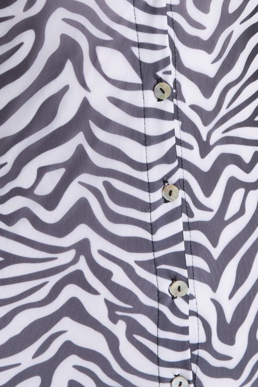 Bayan Beyaz Tül Mini Gömlek Elbise - BSL