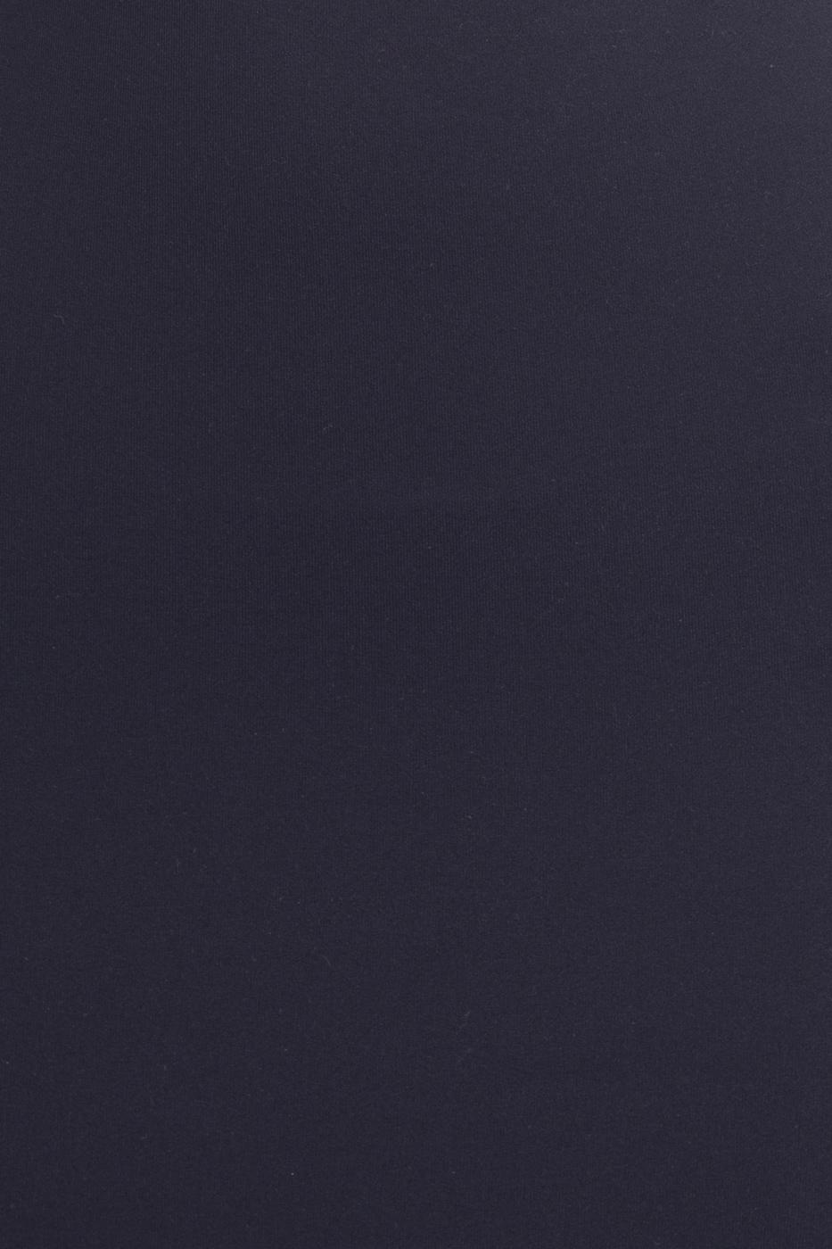 Bayan Siyah Pencereli Mini Kalem Elbise