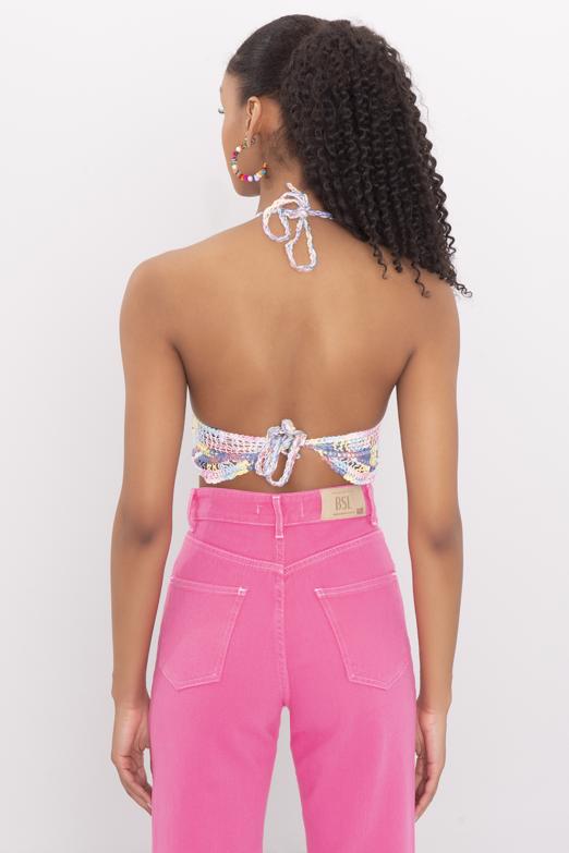 Bayan Multı Bağcıklı Örgü Büstiyer - BSL