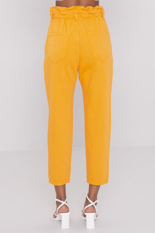 Bayan Oranj Baggy Pantolon - BSL