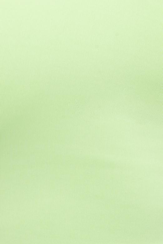 Bayan Yeşil Tek Omuz Askılı Crop Body - BSL