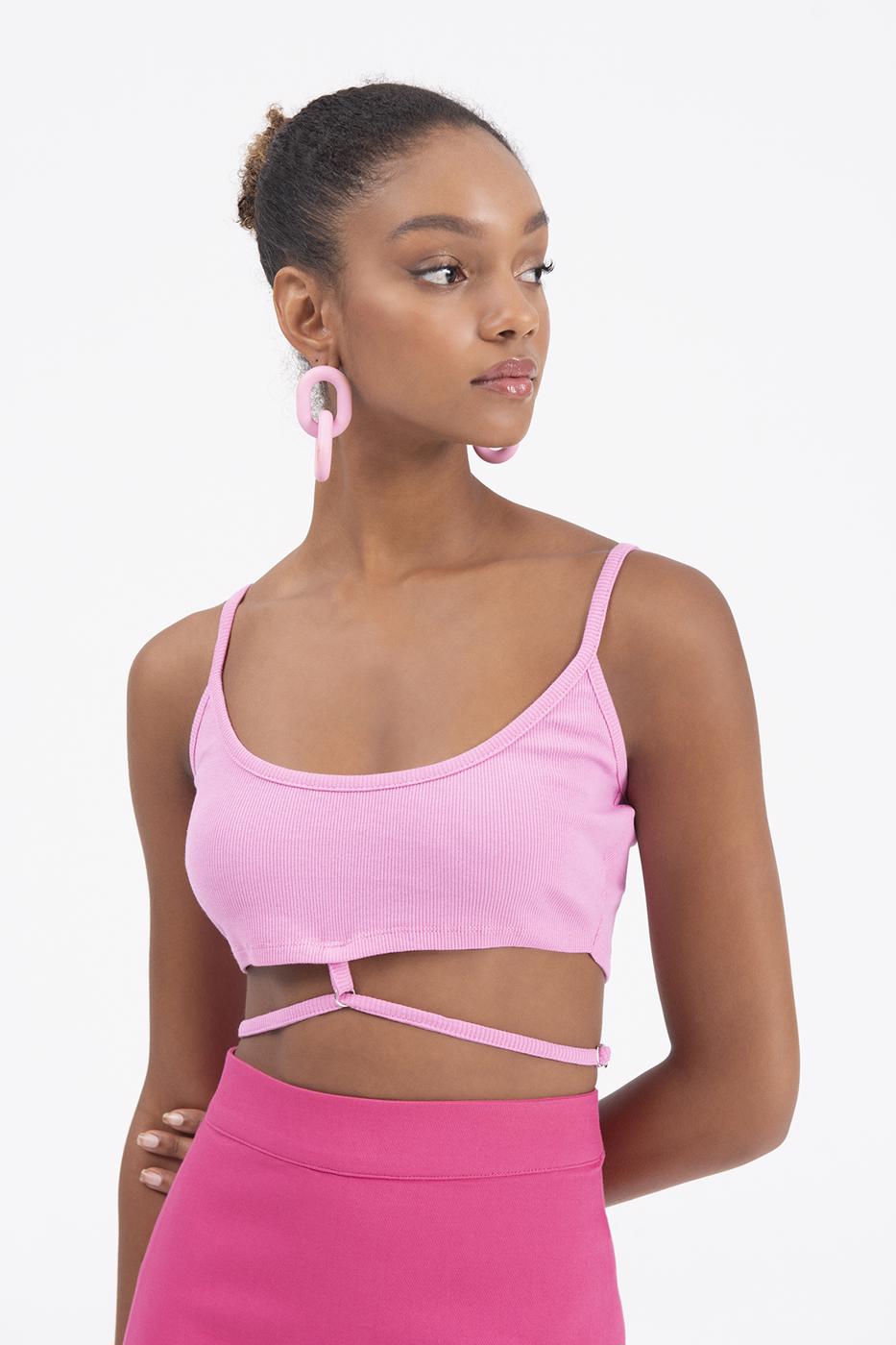 Bayan Pembe Askılı Büstiyer