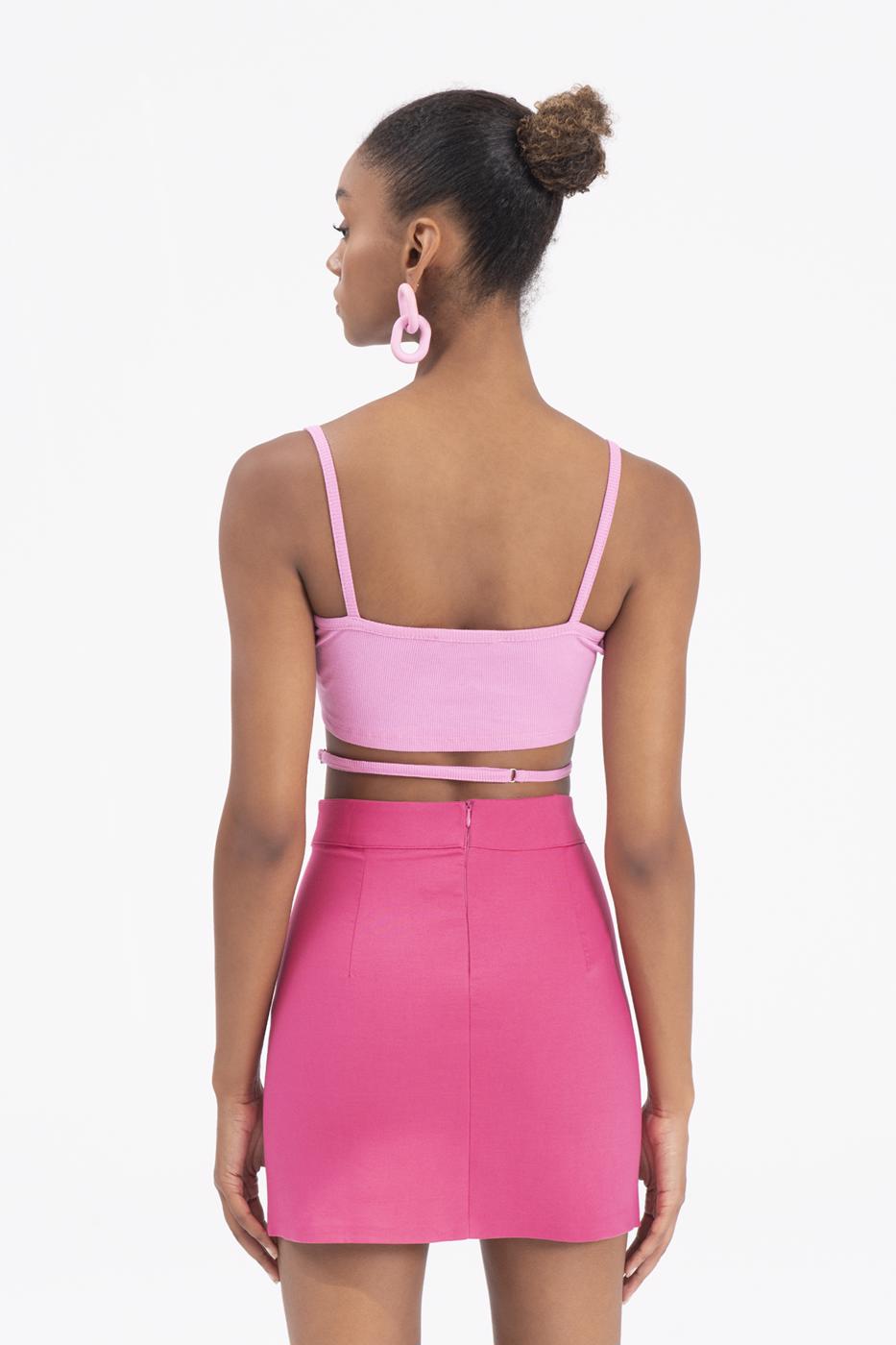 Bayan Pembe Askılı Büstiyer