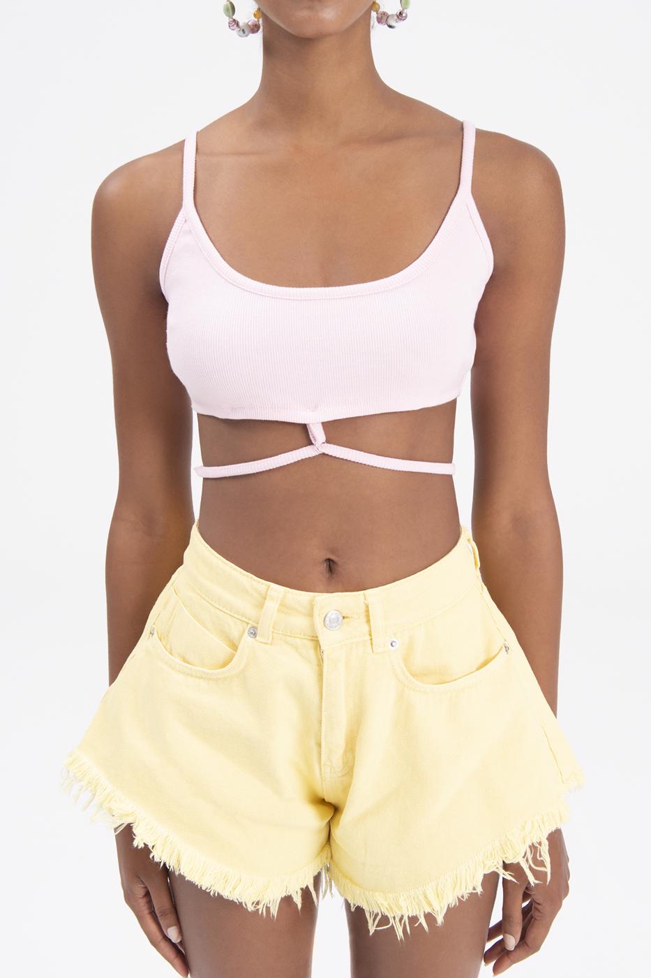 Bayan Pembe Askılı Büstiyer