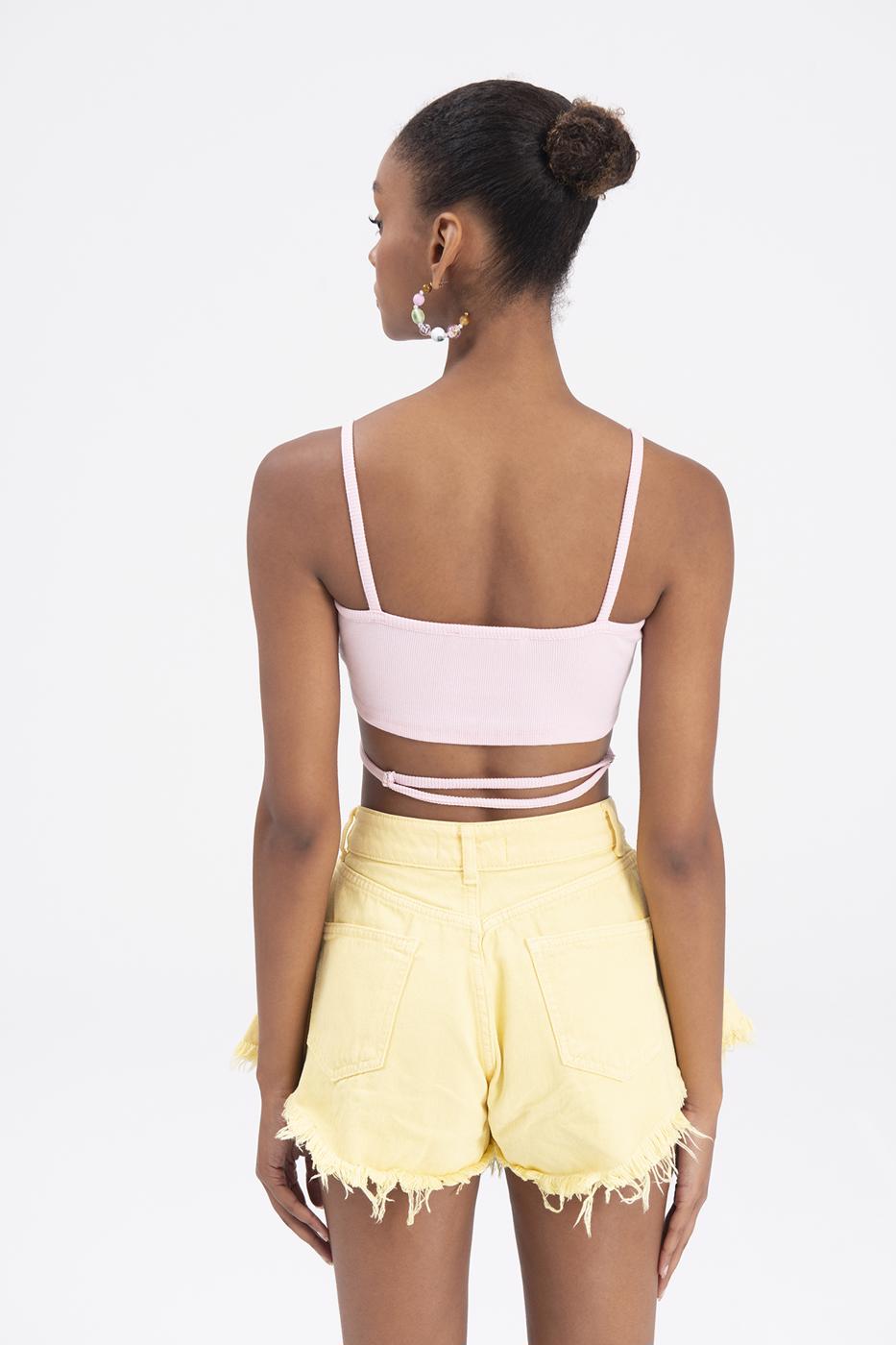 Bayan Pembe Askılı Büstiyer