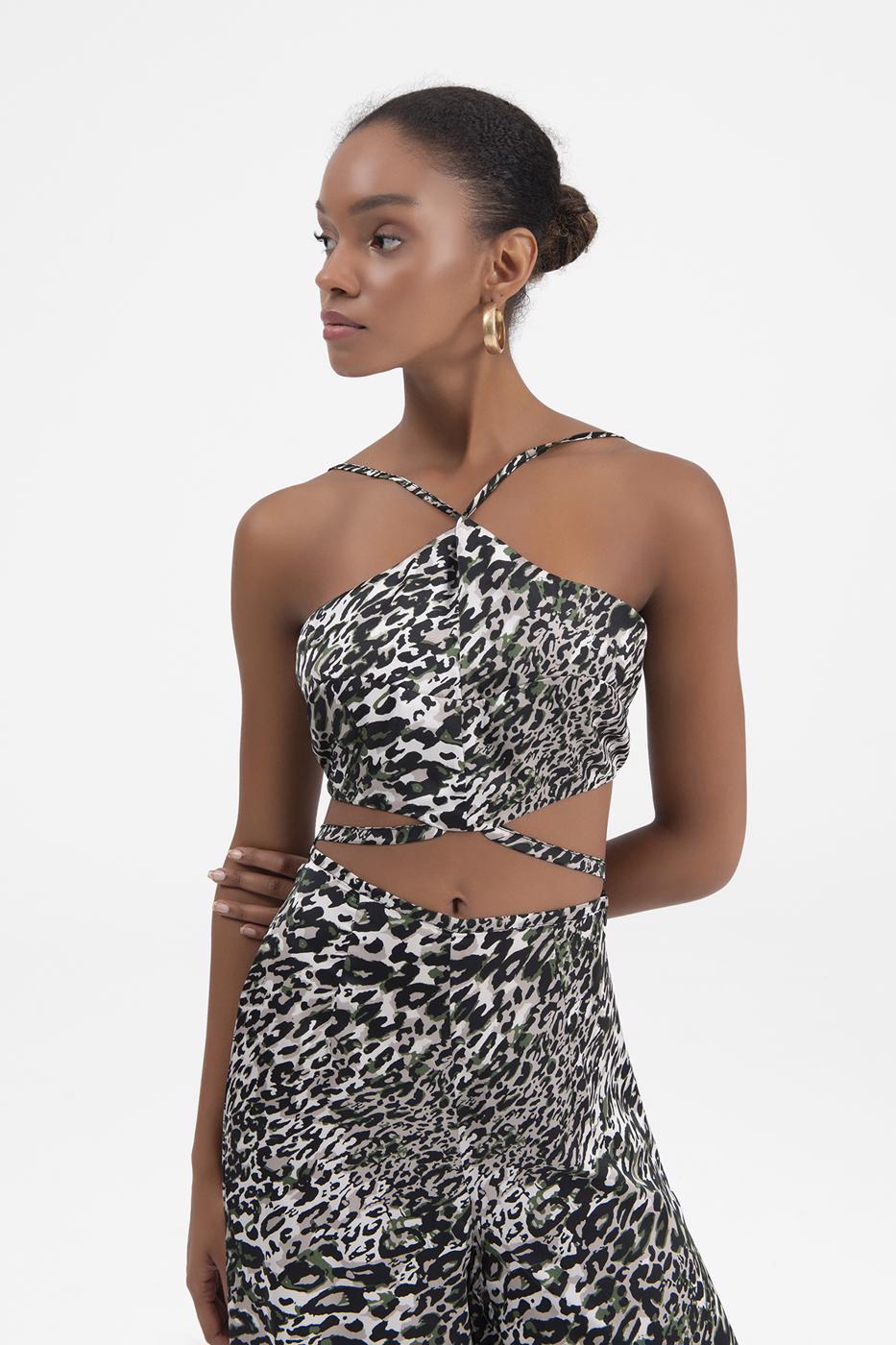 Bayan Siyah Bağlamalı Büstiyer