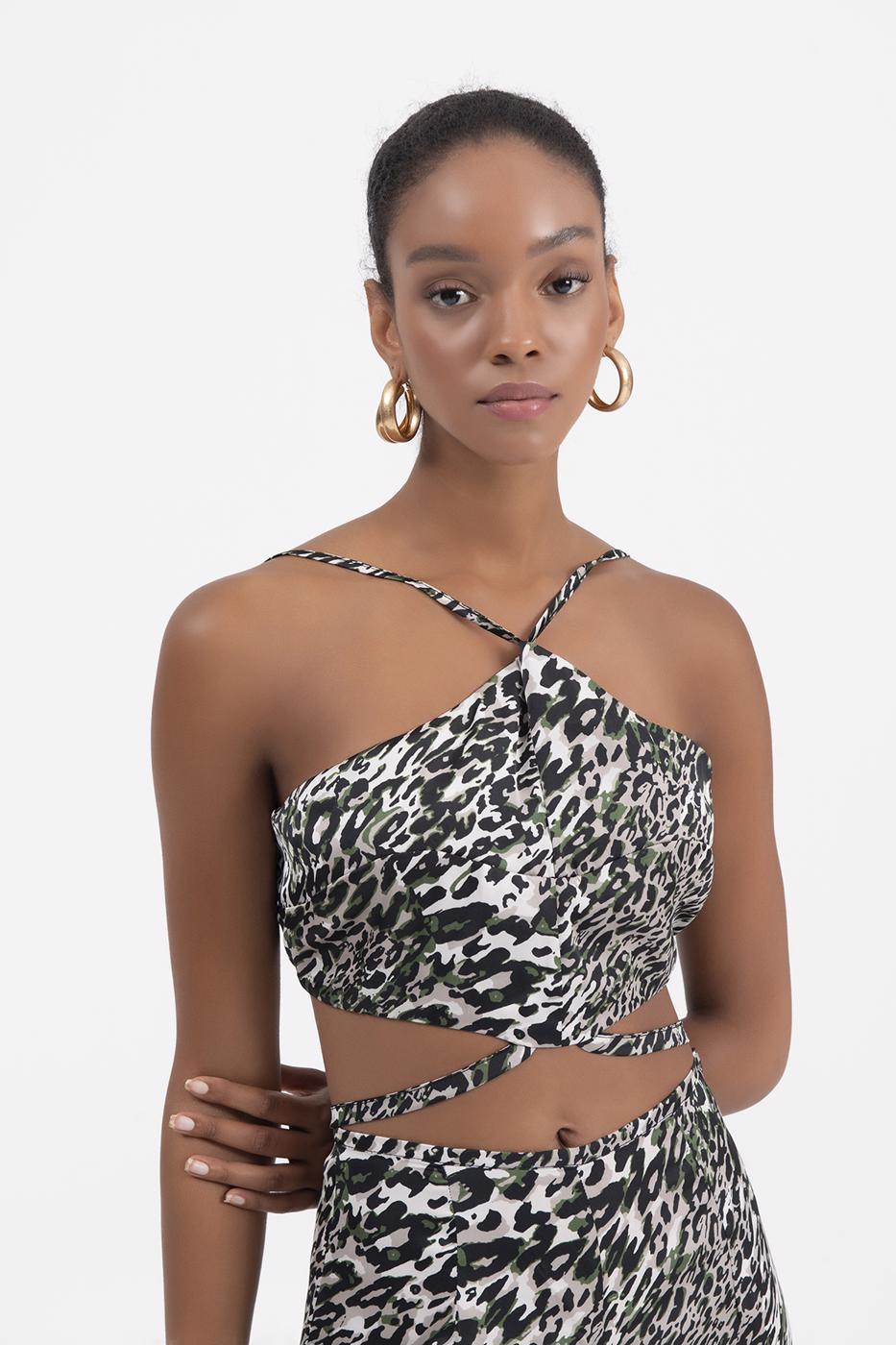 Bayan Siyah Bağlamalı Büstiyer