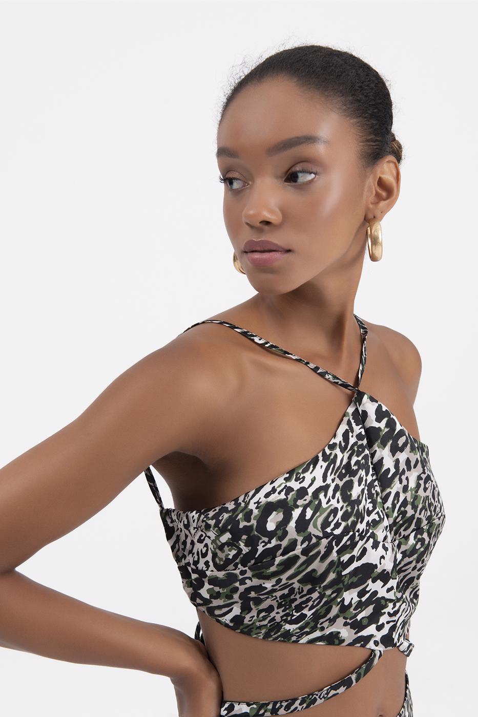 Bayan Siyah Bağlamalı Büstiyer