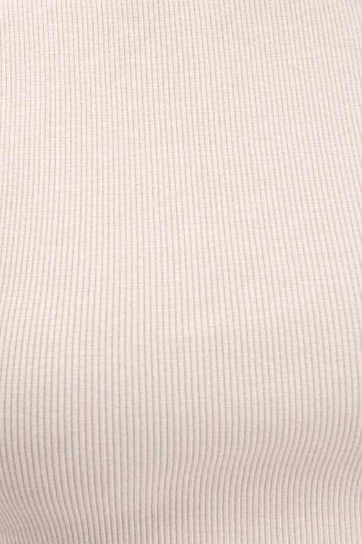 Bayan Bej Sırt Pencereli Crop Body - BSL