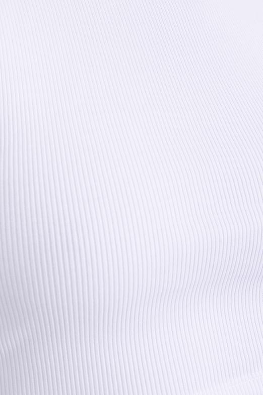 Bayan Beyaz Sırt Pencereli Crop Body - BSL