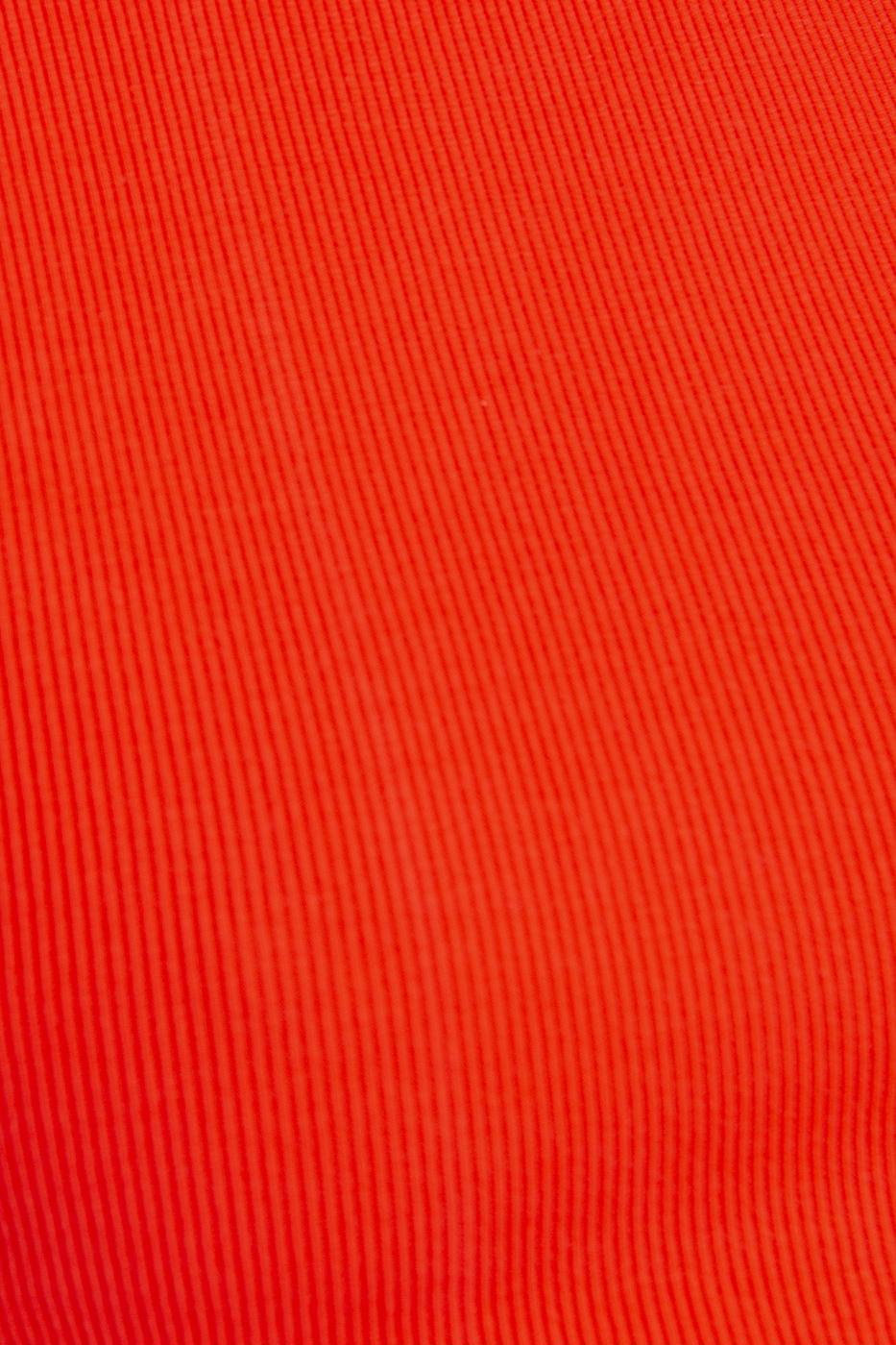 Bayan Kırmızı Sırt Pencereli Crop Body