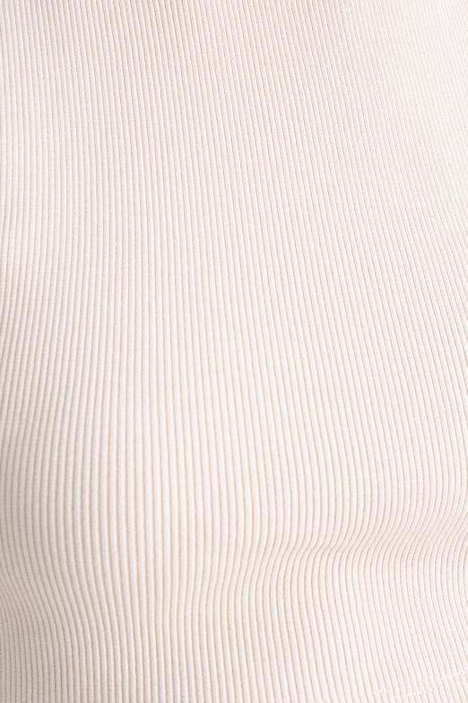 Bayan Bej Sırt Pencereli Crop Body - BSL