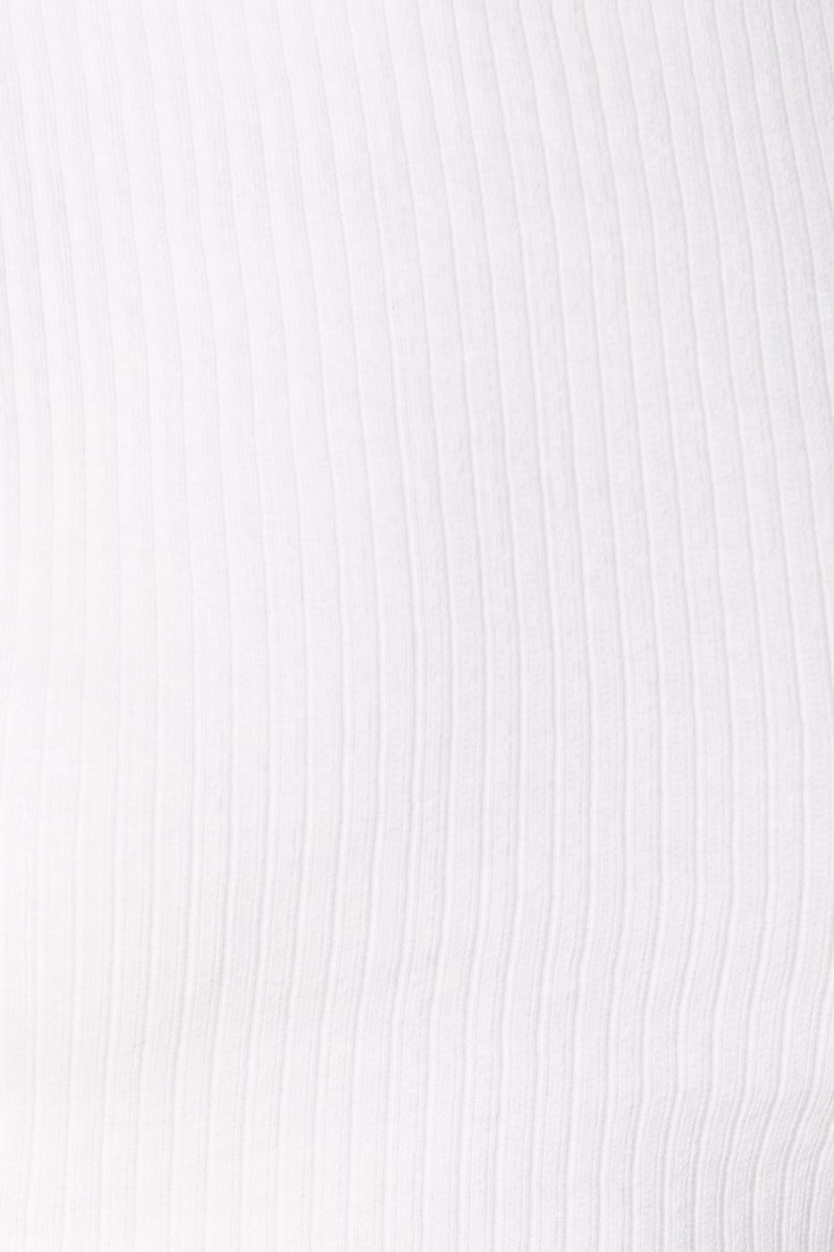 Bayan Beyaz Sırt Çapraz Bağlamalı Crop Body