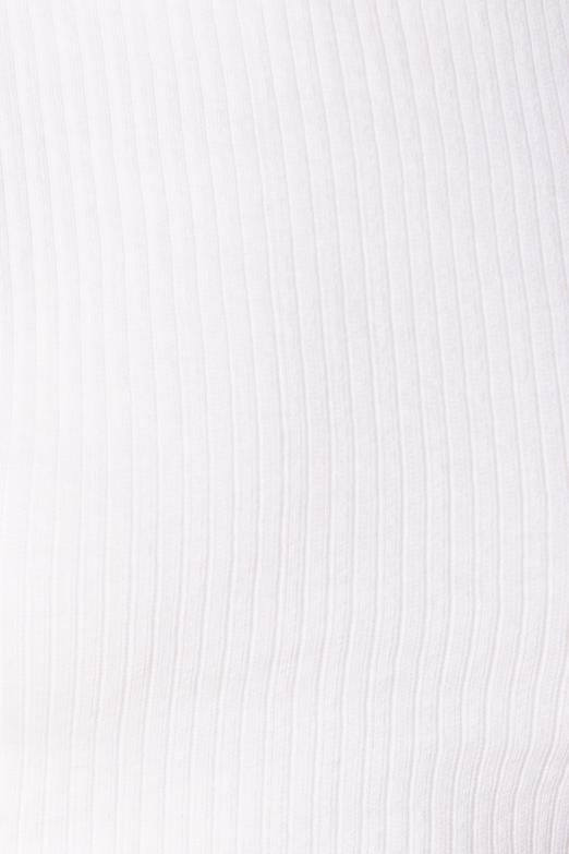 Bayan Beyaz Sırt Çapraz Bağlamalı Crop Body - BSL