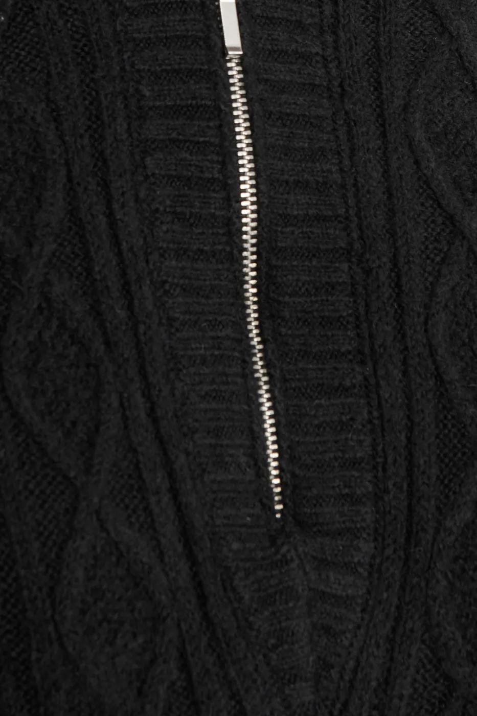 Bayan Siyah Kapüşon Detaylı Triko Mini Tulum