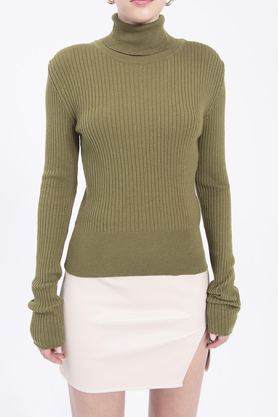 Bayan Haki Balıkçı Triko Body