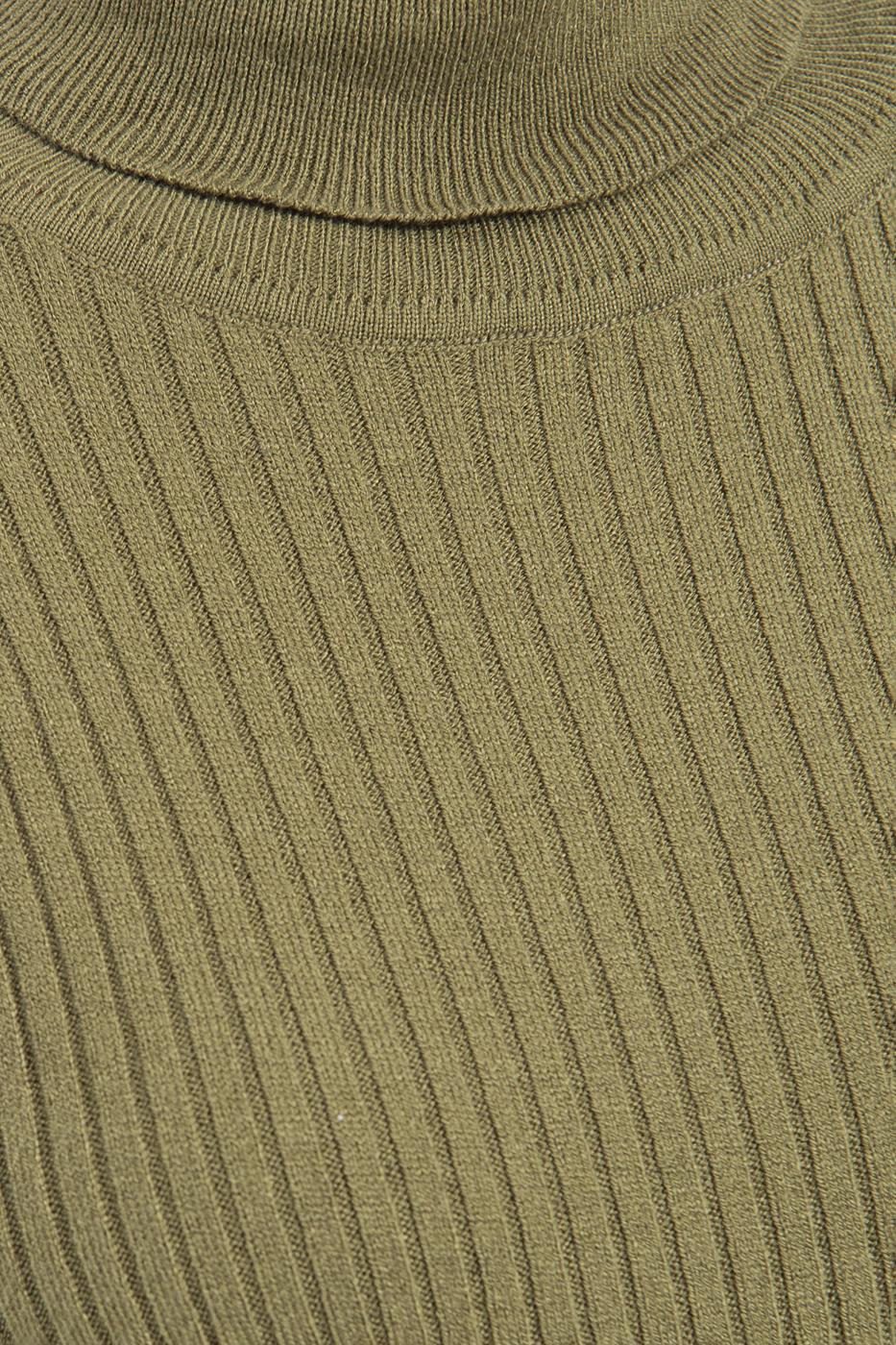 Bayan Haki Balıkçı Triko Body