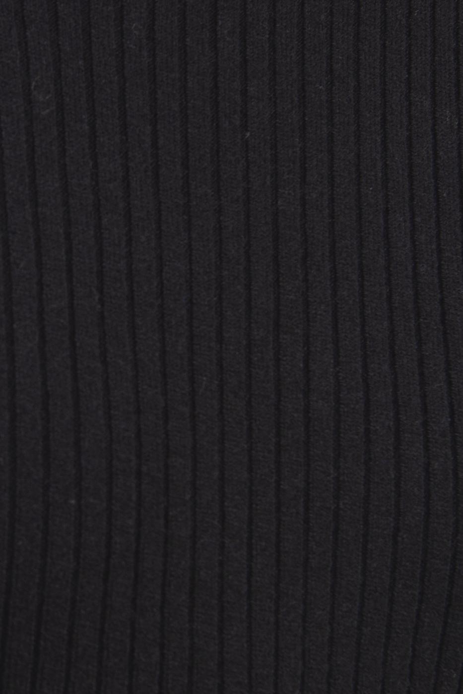 Bayan Siyah Balıkçı Triko Body