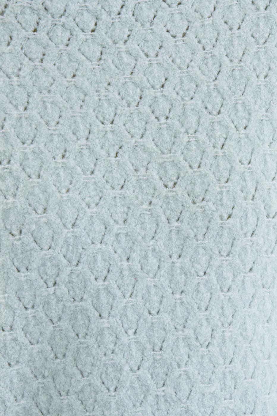 Bayan Yeşil Örgü Triko Kazak