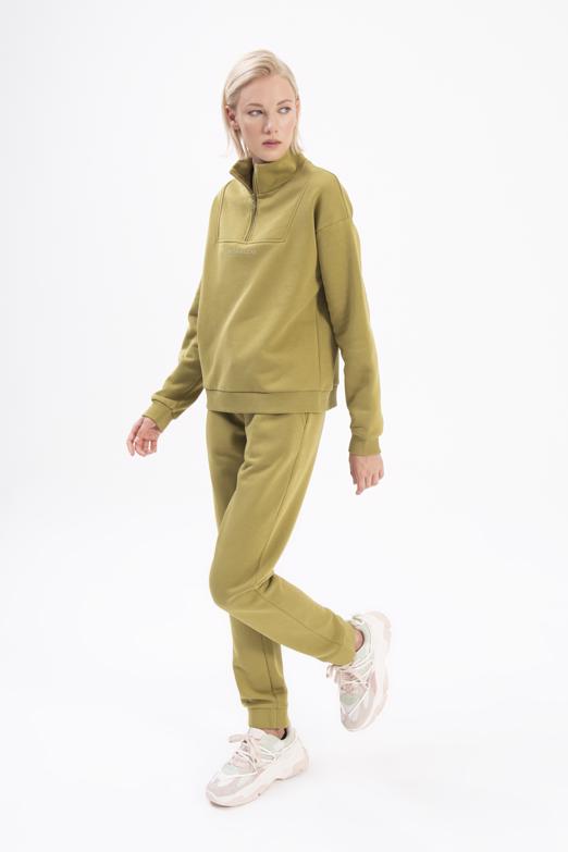 Bayan Haki Jogger Pantolon - BSL
