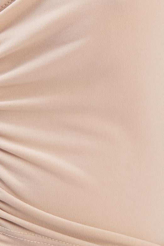 Bayan Bej Uzun Kollu Crop Body - BSL