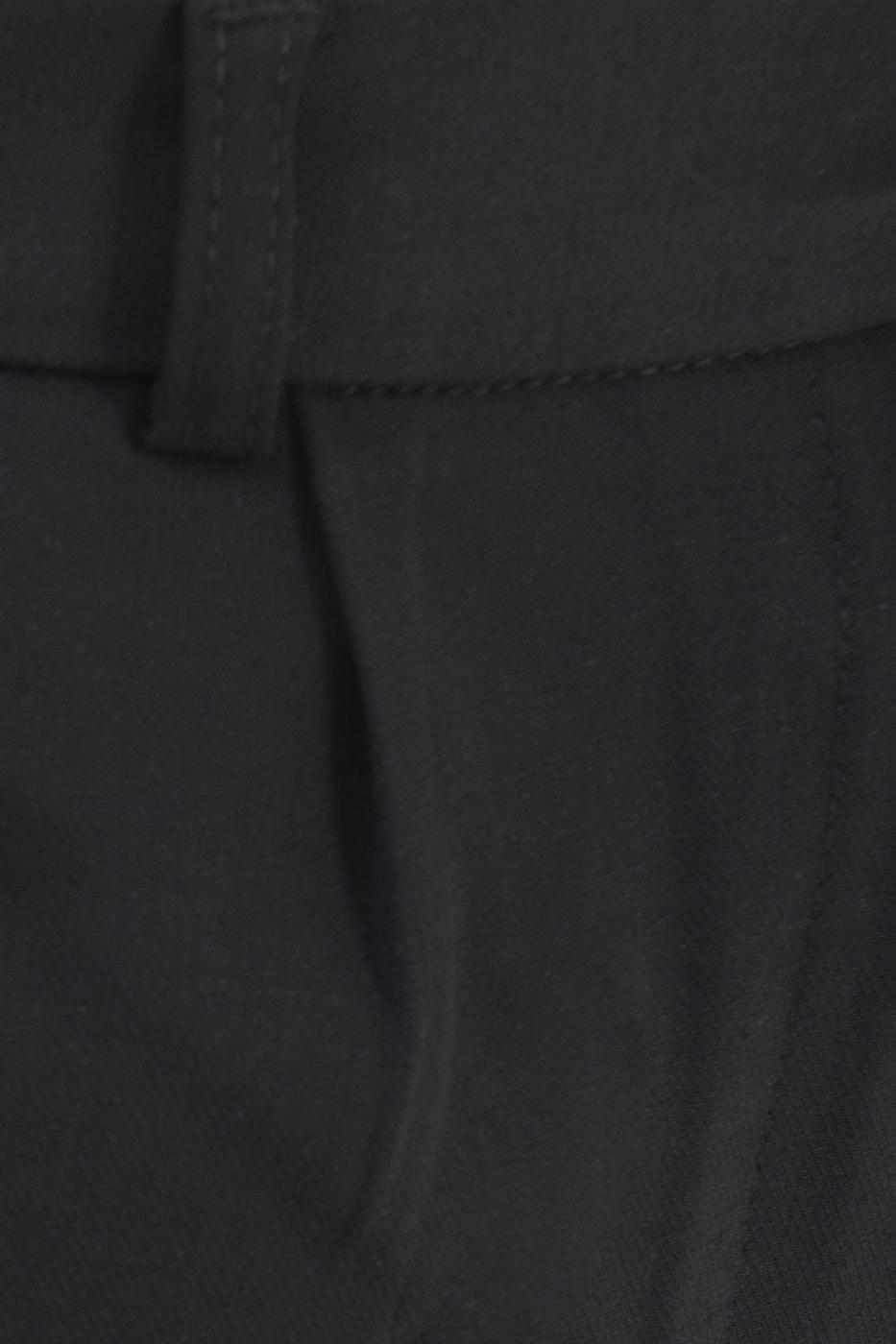 Bayan Siyah Yüksek Bel Pileli Havuç Pantolon