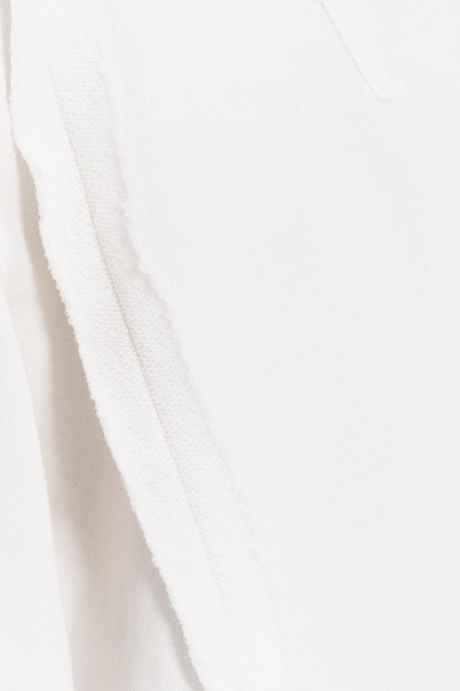 Bayan Ekru Kol Pencereli Sweatshırt