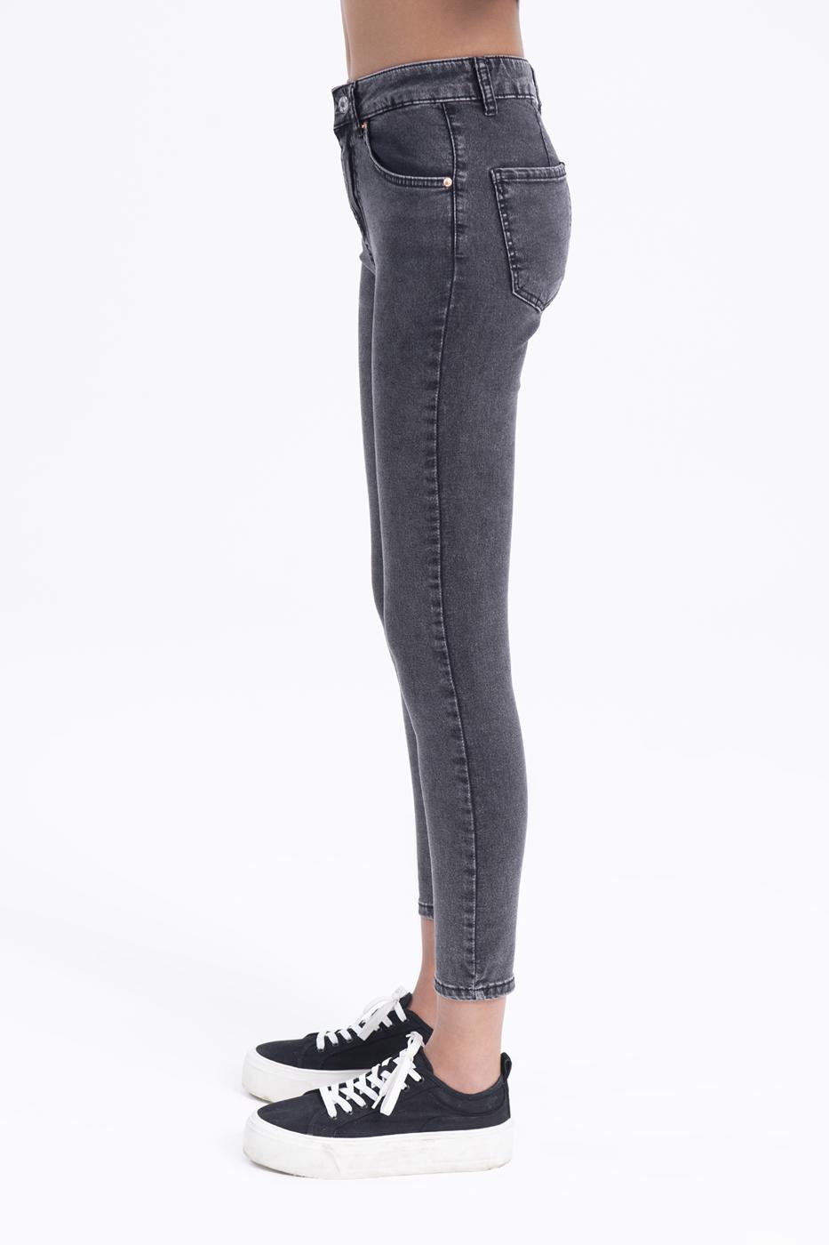 Bayan Siyah Skinny Pantolon